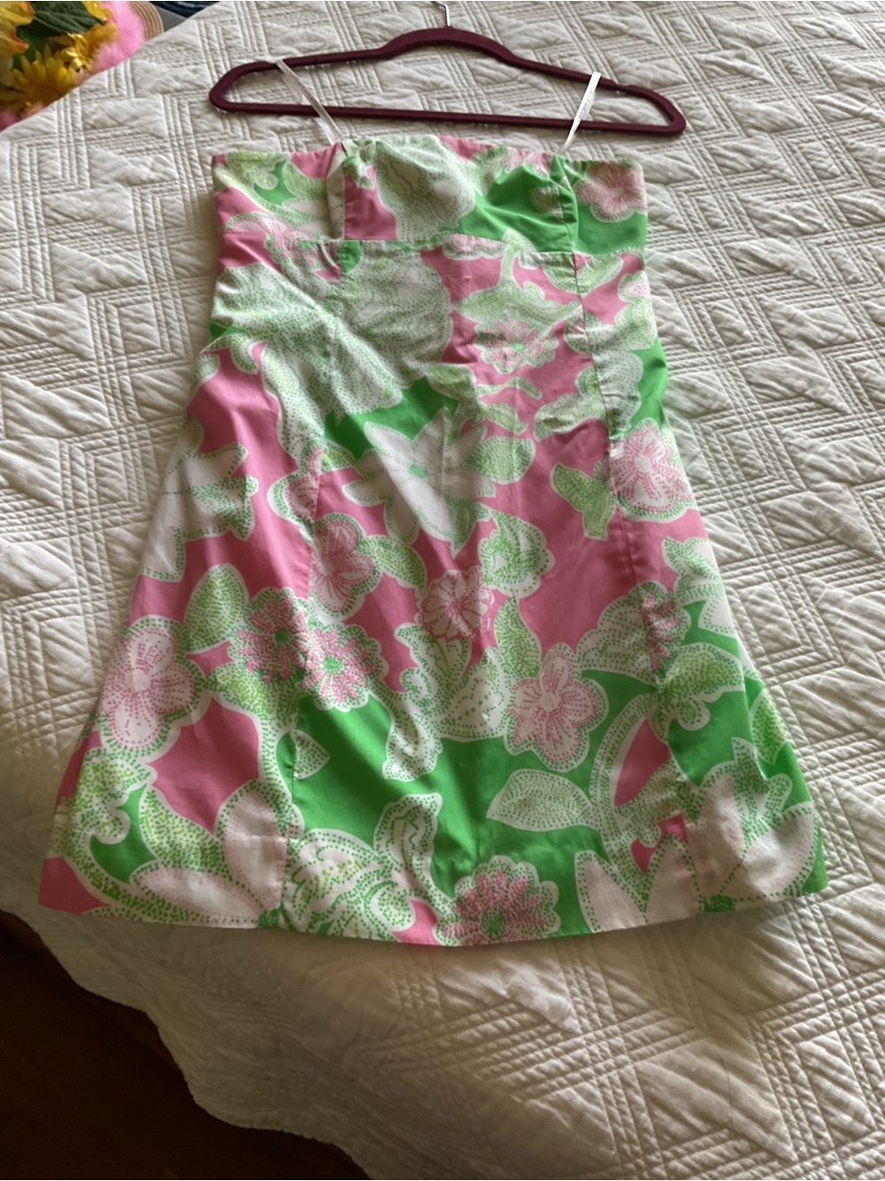 LILLY PULLITZER STRAPLESS DRESS